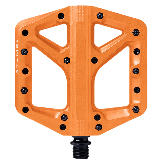 CRANKBROTHERS STAMP 1 Large Orange flat pedals