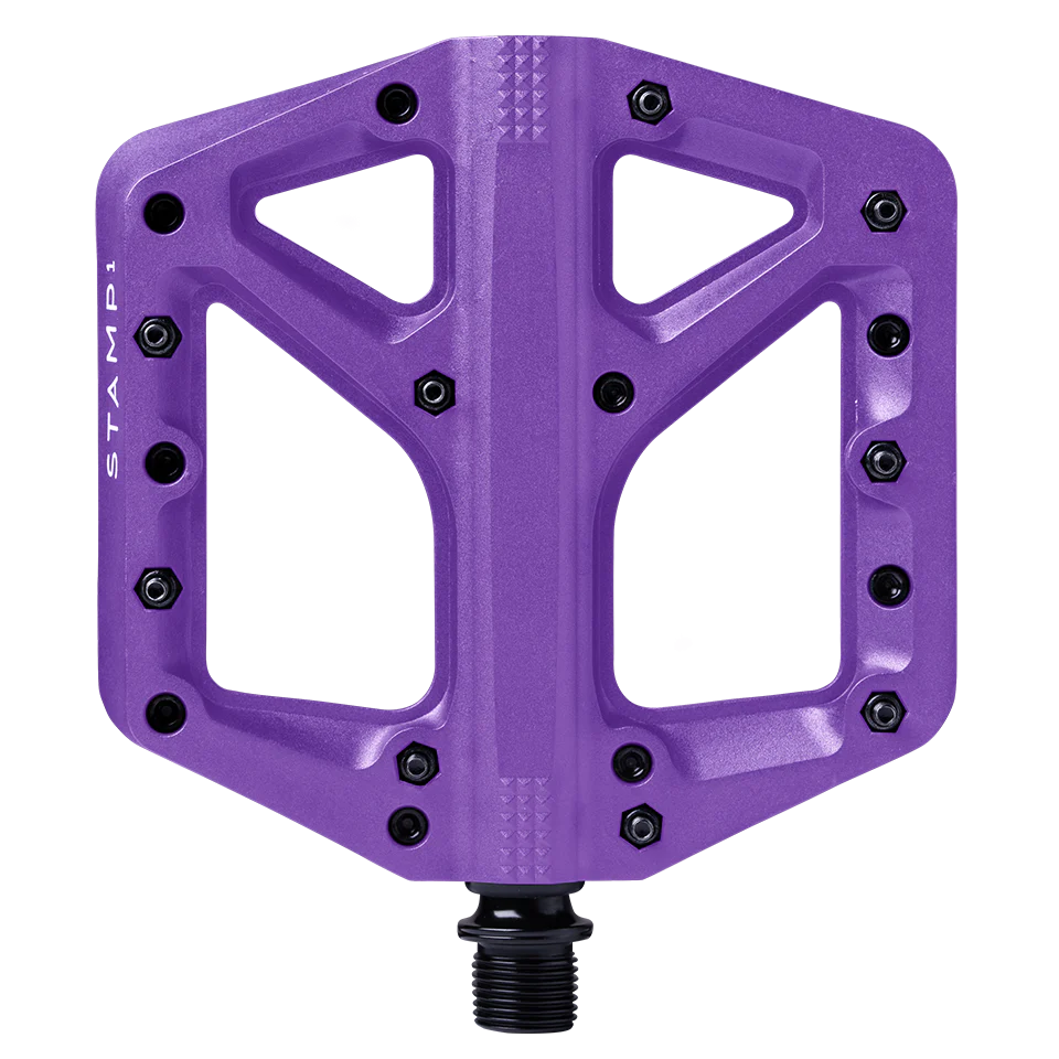 Flat pedals CRANKBROTHERS STAMP 1 Large Violet