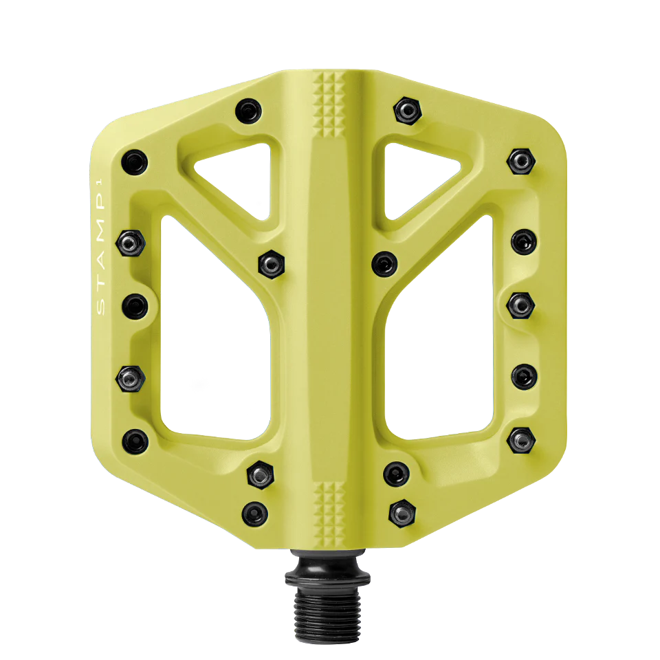 Flat pedals CRANKBROTHERS STAMP 1 Small Yellow