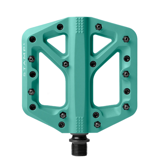 Flat pedals CRANKBROTHERS STAMP 1 Small Turquoise