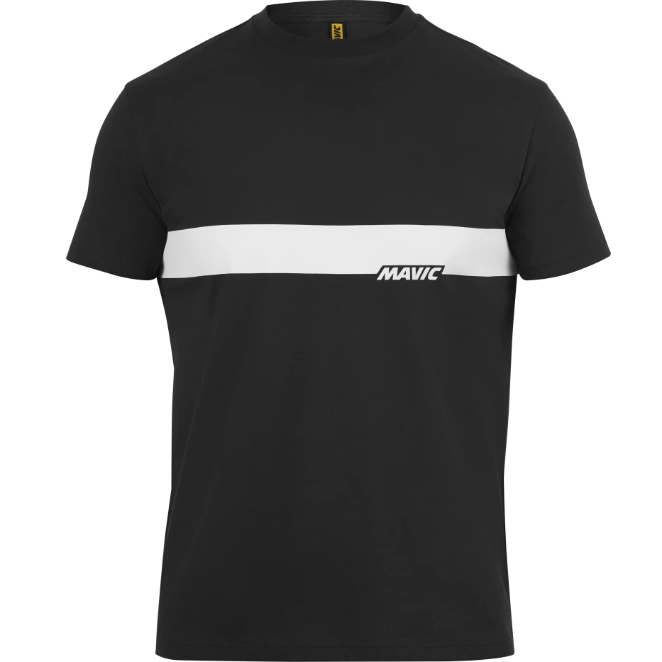 MAVIC CORPORATE STRIPE T-Shirt Black