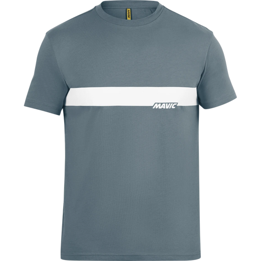 MAVIC CORPORATE STRIPE T-Shirt Blue