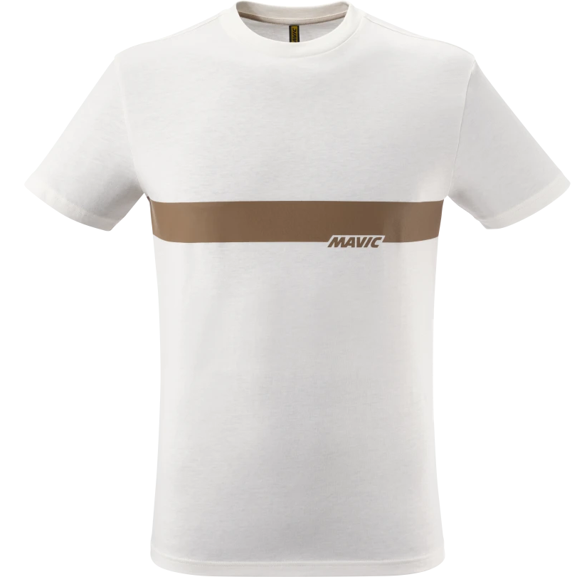 MAVIC CORPORATE STRIPE T-Shirt White