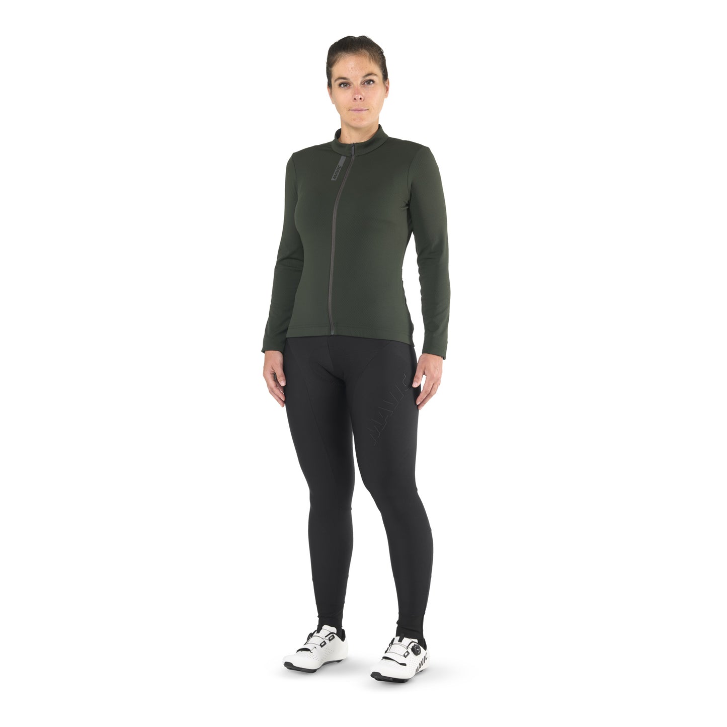 MAVIC AKSIUM THERMO Ladies Long Sleeve Jersey Green