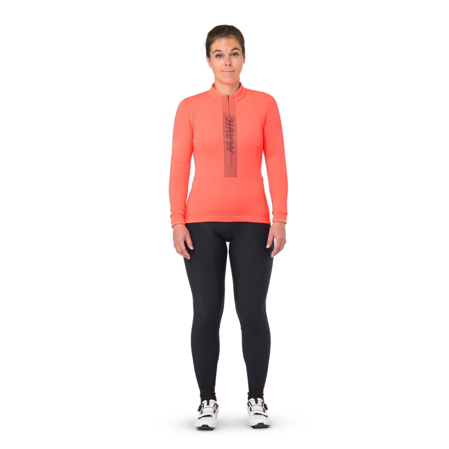 MAVIC KSYRIUM THERMO Ladies Long Sleeve Jersey Coral