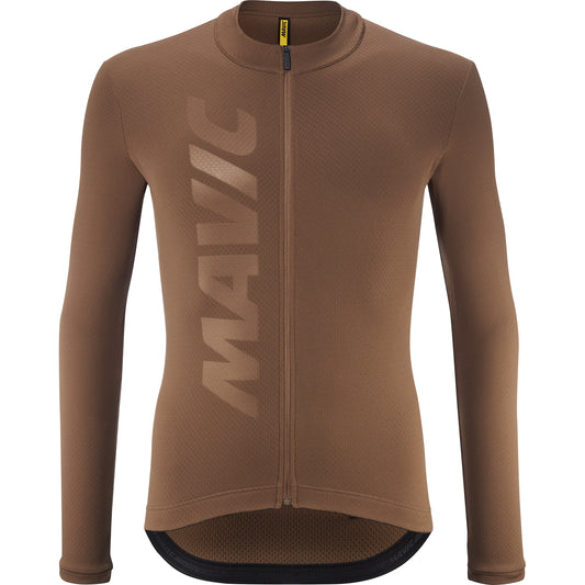 MAVIC AKSIUM THERMO Long Sleeve Bronze Jersey