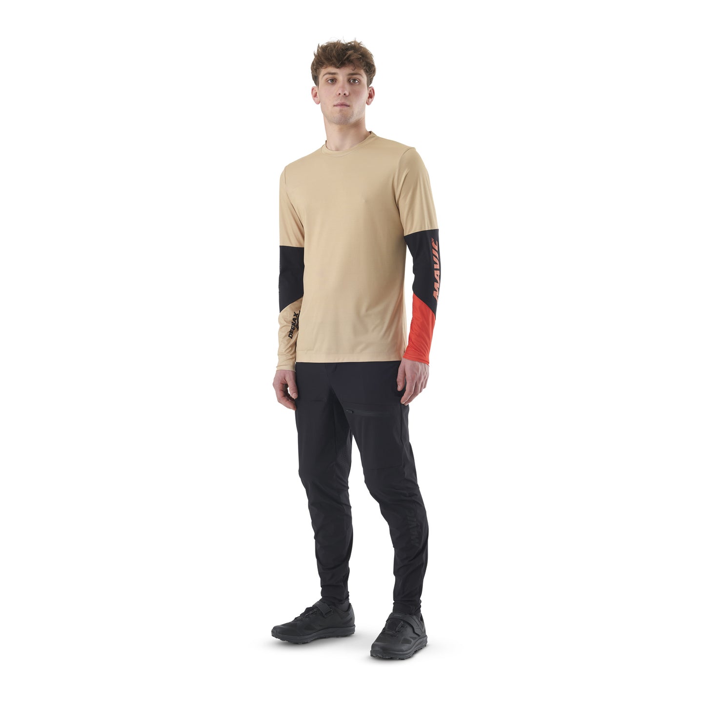 MAVIC DEEMAX ENDURO PRO Long Sleeve Jersey Beige