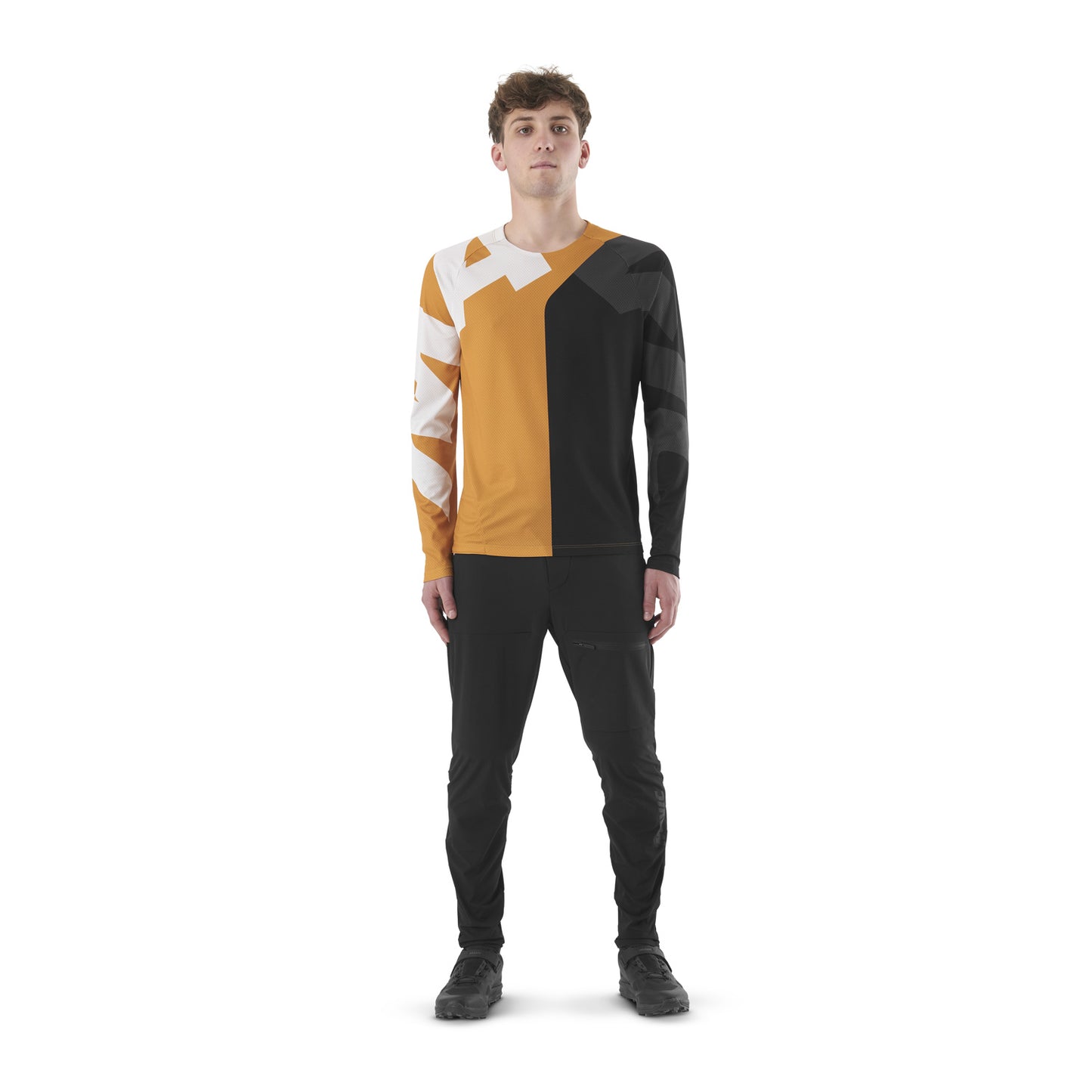 MAVIC DEEMAX ENDURO Long Sleeve Jersey Black/Brown