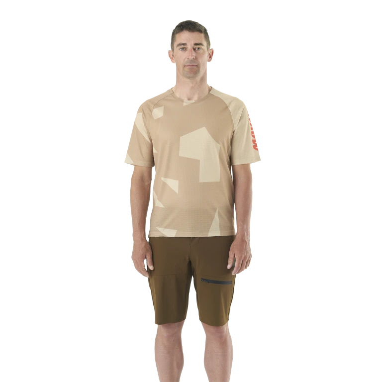 MAVIC DEEMAX ENDURO Short Sleeve Camo Beige Jersey