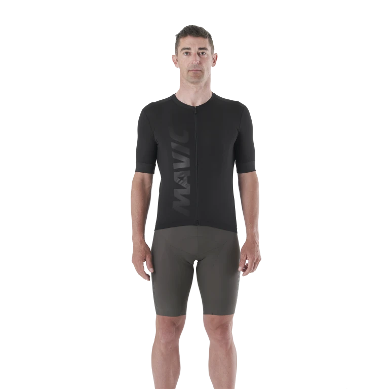 MAVIC AKSIUM Short Sleeve Jersey Black