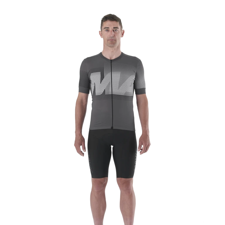 MAVIC AKSIUM GRAPHIC Short Sleeve Jersey Blue