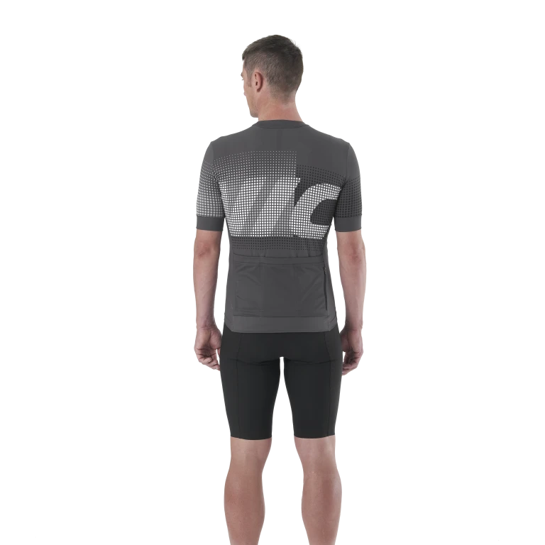 MAVIC AKSIUM GRAPHIC Short Sleeve Jersey Blue