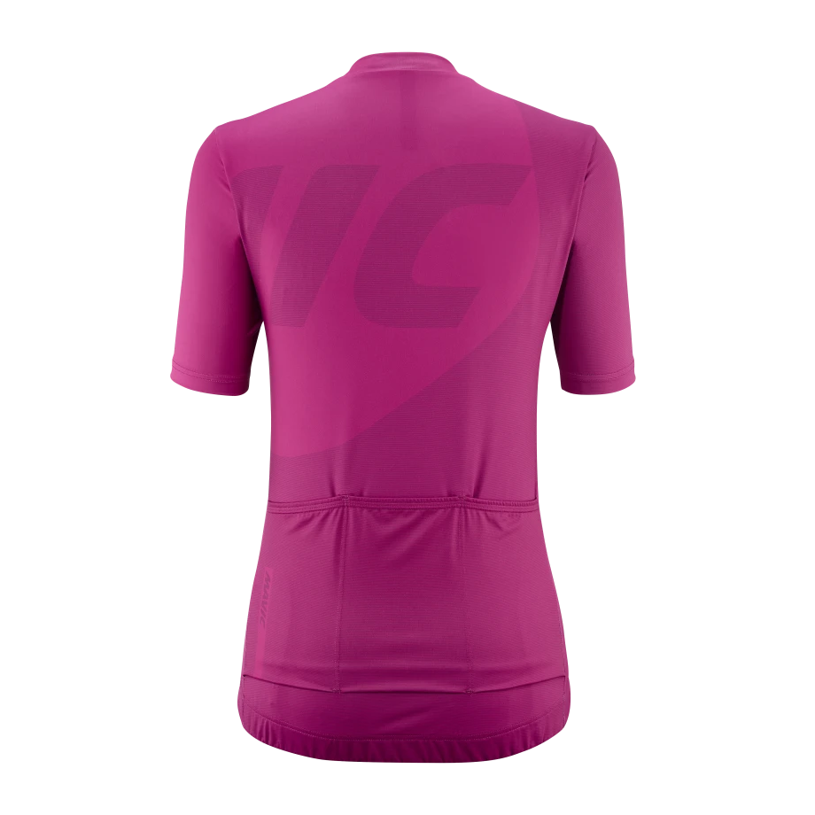 Women's MAVIC ICON GRAPHIC Short Sleeve Jersey Fuchsia