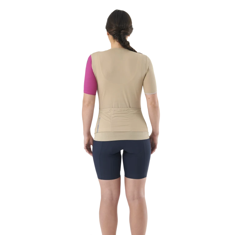 Women's MAVIC ESSENTIAL Short Sleeve Jersey Fuchsia