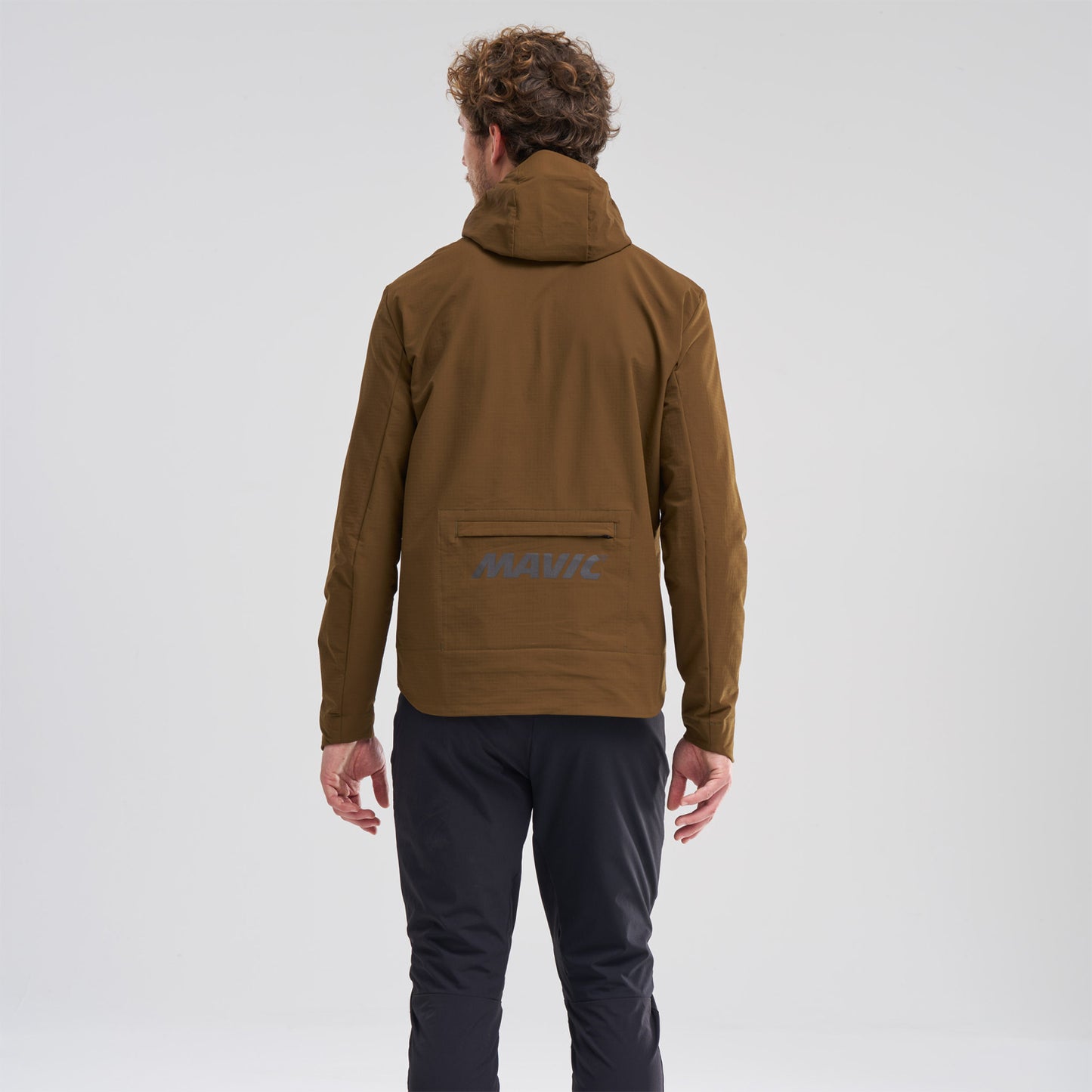 MAVIC DEEMAX THERMO WIND HOODIE Jacket Brown