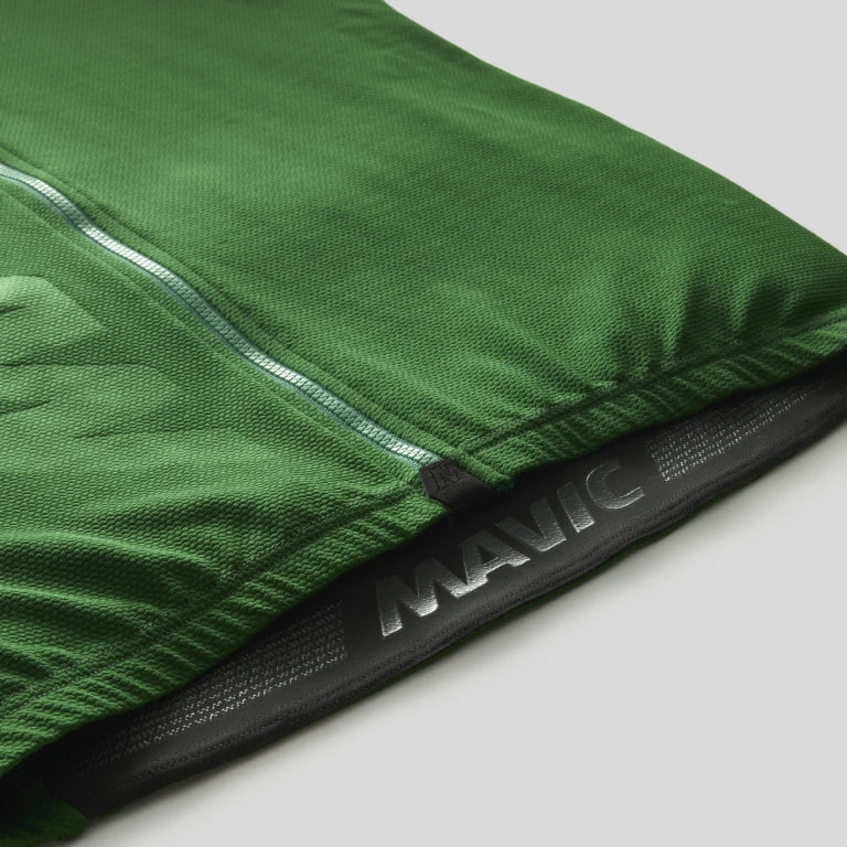 MAVIC AKSIUM Short Sleeve Jersey Green