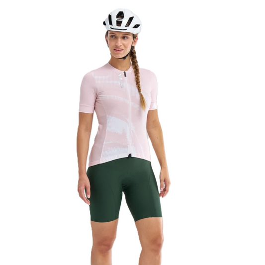 MAVIC AKSIUM GRAPHIC Short Sleeve Jersey Pink Women