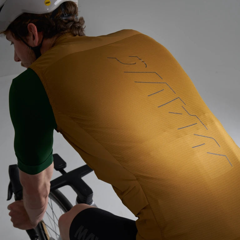 MAVIC AKSIUM WIND Sleeveless Jacket Brown