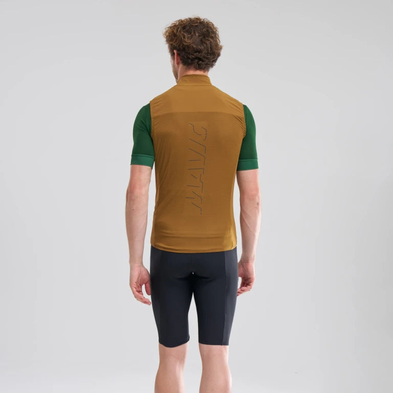 MAVIC AKSIUM WIND Sleeveless Jacket Brown