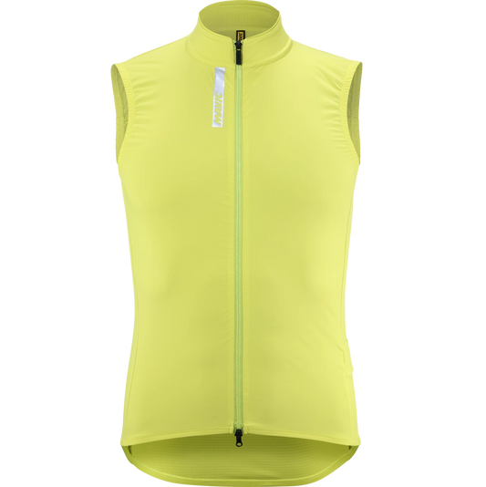 MAVIC AKSIUM WIND Sleeveless Jacket Yellow