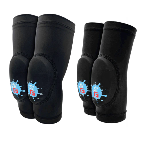 G-FORM LIL'G TODDLER Children's Elbow and Knee Pads Black