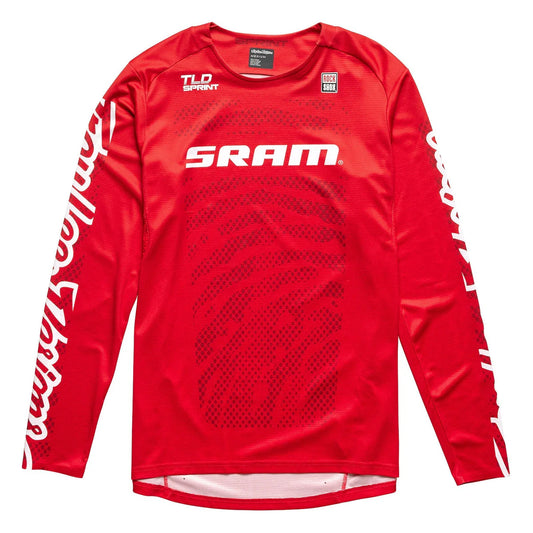 TROY LEE DESIGNS SPRINT SRAM Long Sleeve Jersey Red