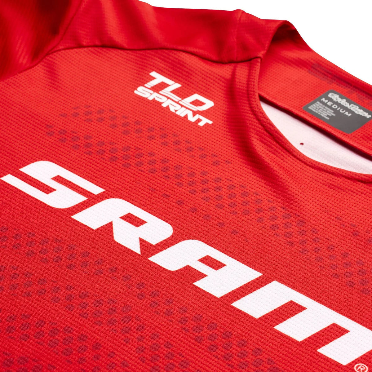 TROY LEE DESIGNS SPRINT SRAM Long Sleeve Jersey Red