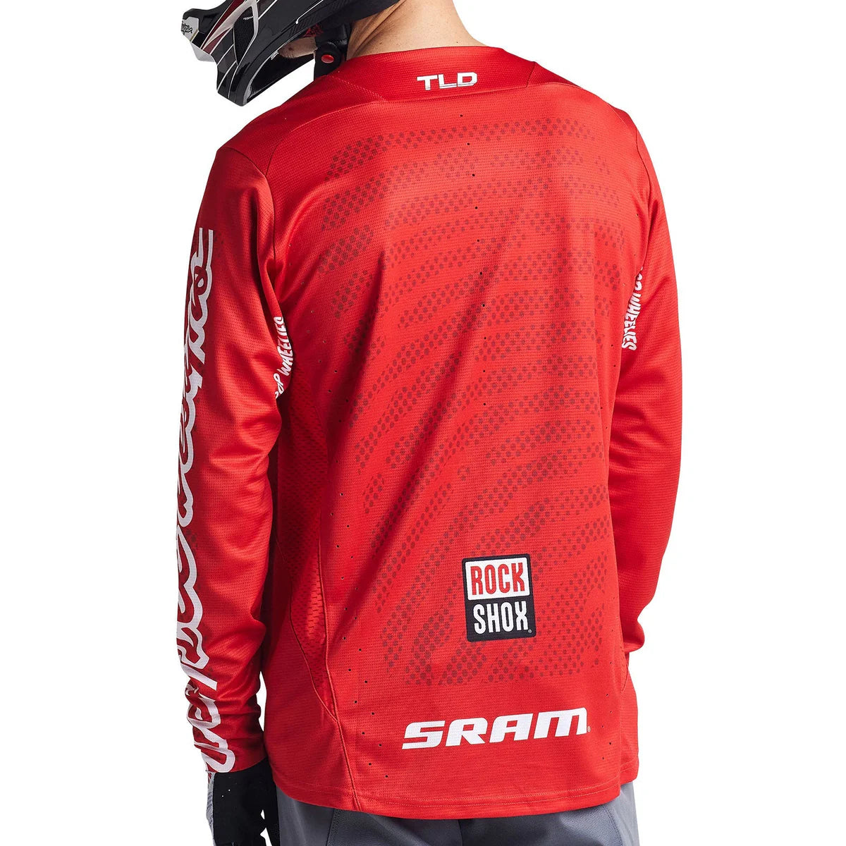 TROY LEE DESIGNS SPRINT SRAM Long Sleeve Jersey Red