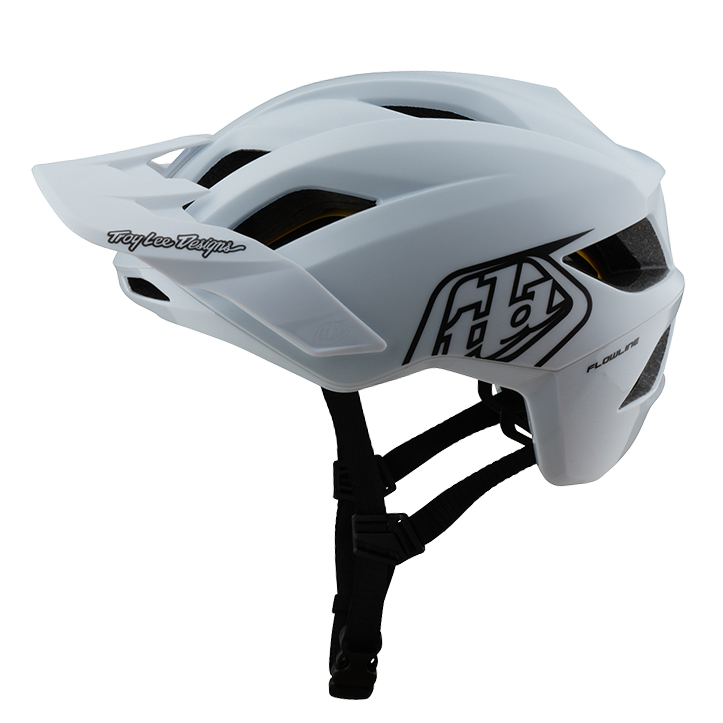 MTB helmet TROY LEE DESIGNS FLOWLINE POINT MIPS White 2025