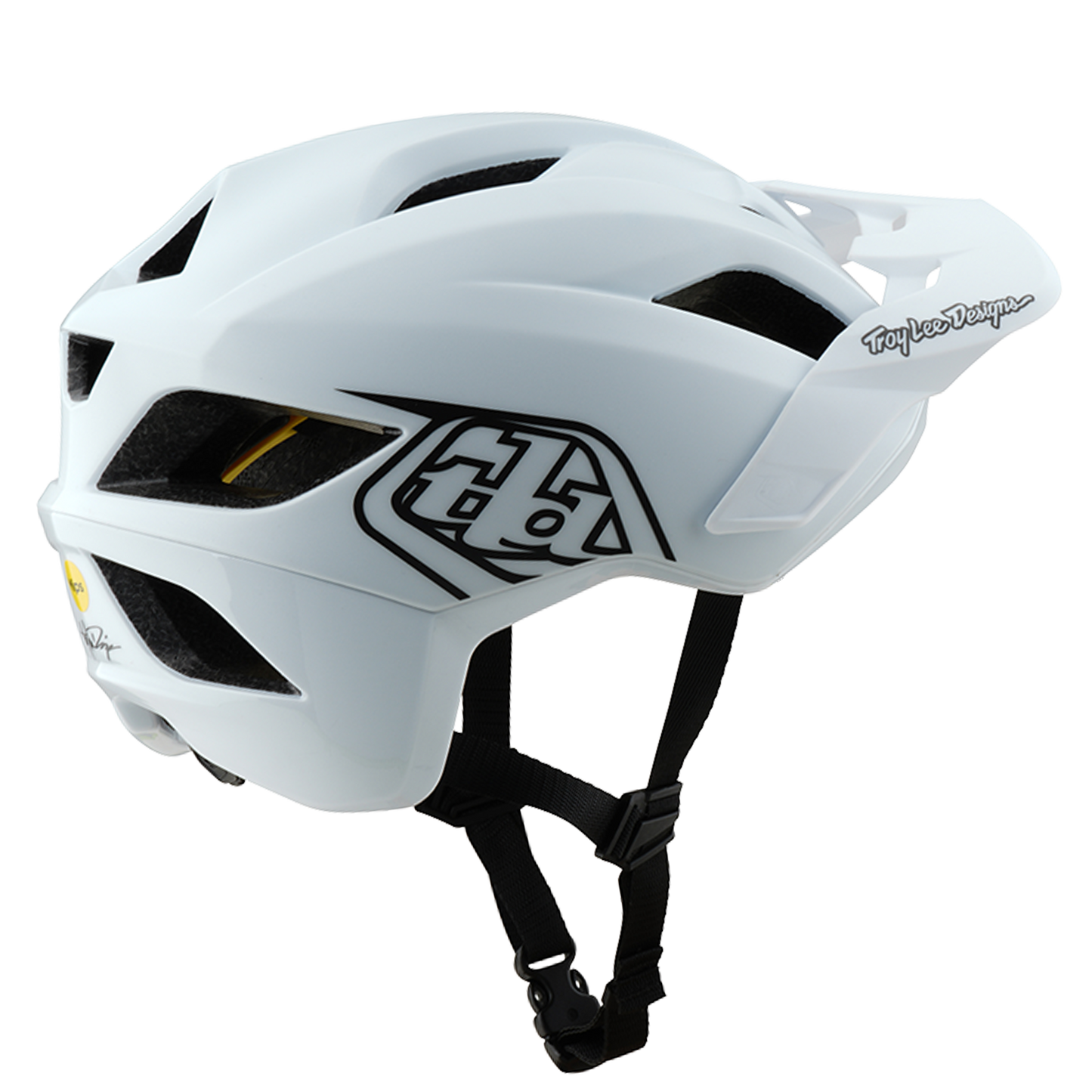 MTB helmet TROY LEE DESIGNS FLOWLINE POINT MIPS White 2025