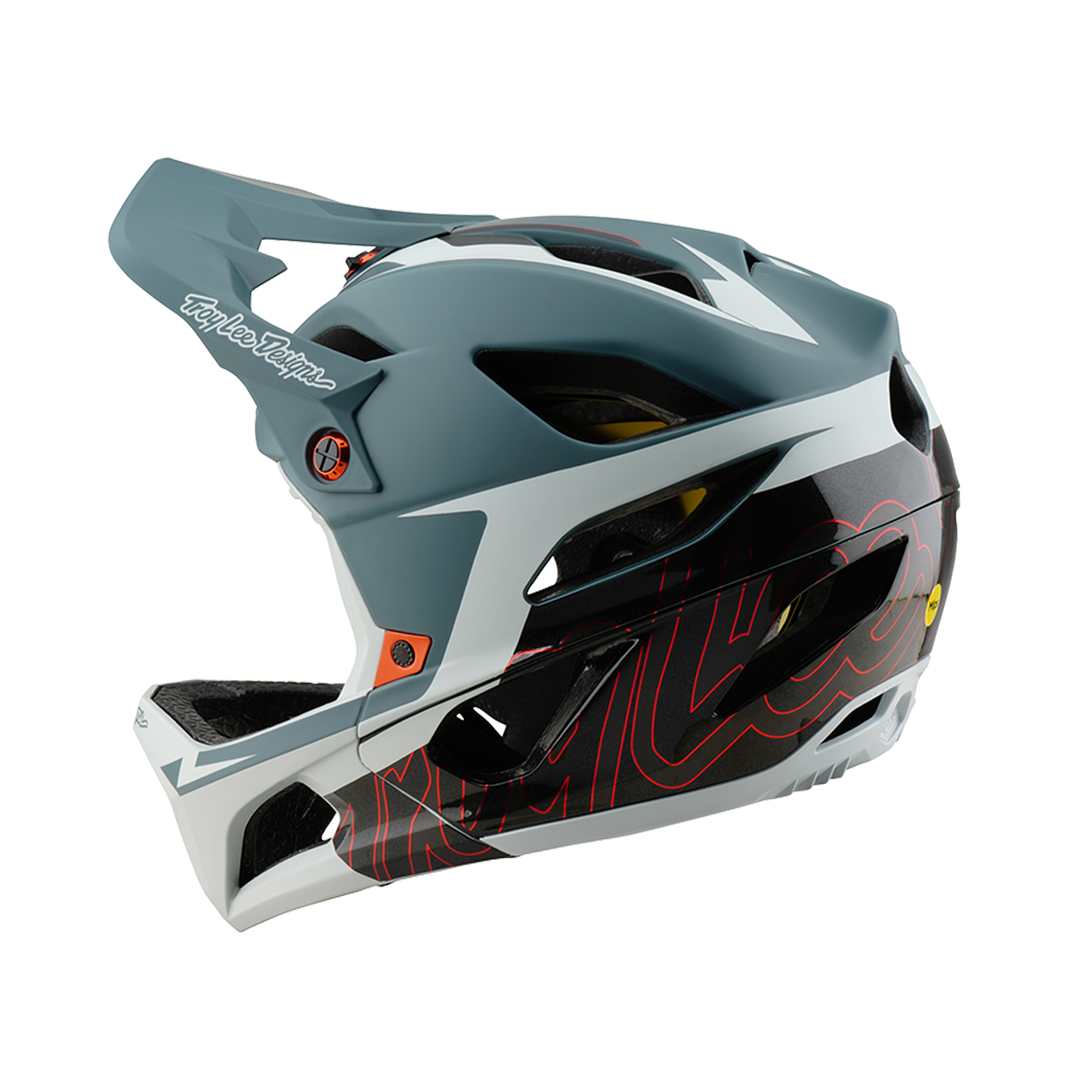 MTB Helmet TROY LEE DESIGNS STAGE NEAUWAVE MIPS Grey