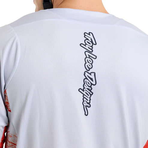 TROY LEE DESIGNS SKYLINE Long Sleeve Jersey White/Red