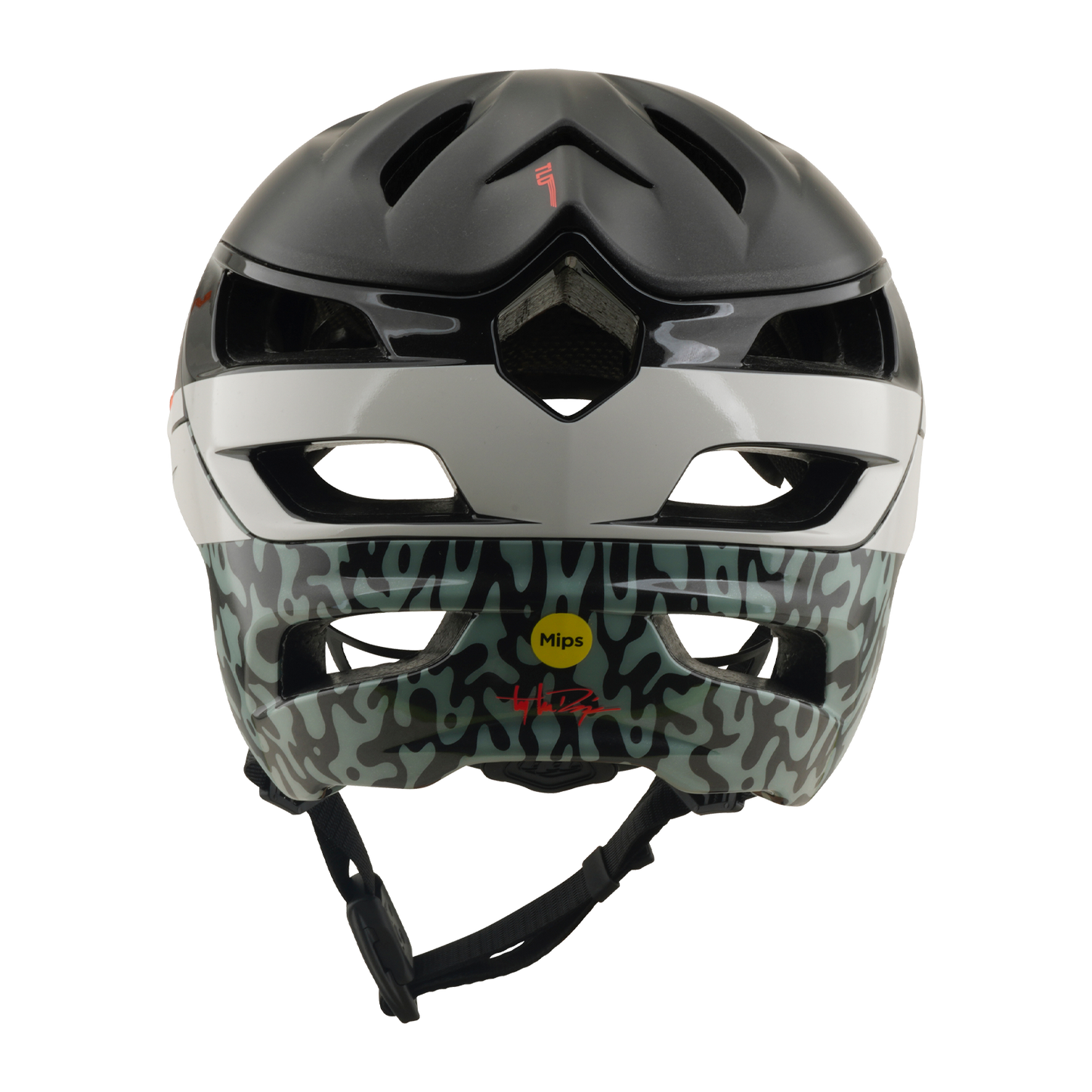 MTB helmet TROY LEE DESIGNS A3 MIPS HALO PUMICE Charcoal/White