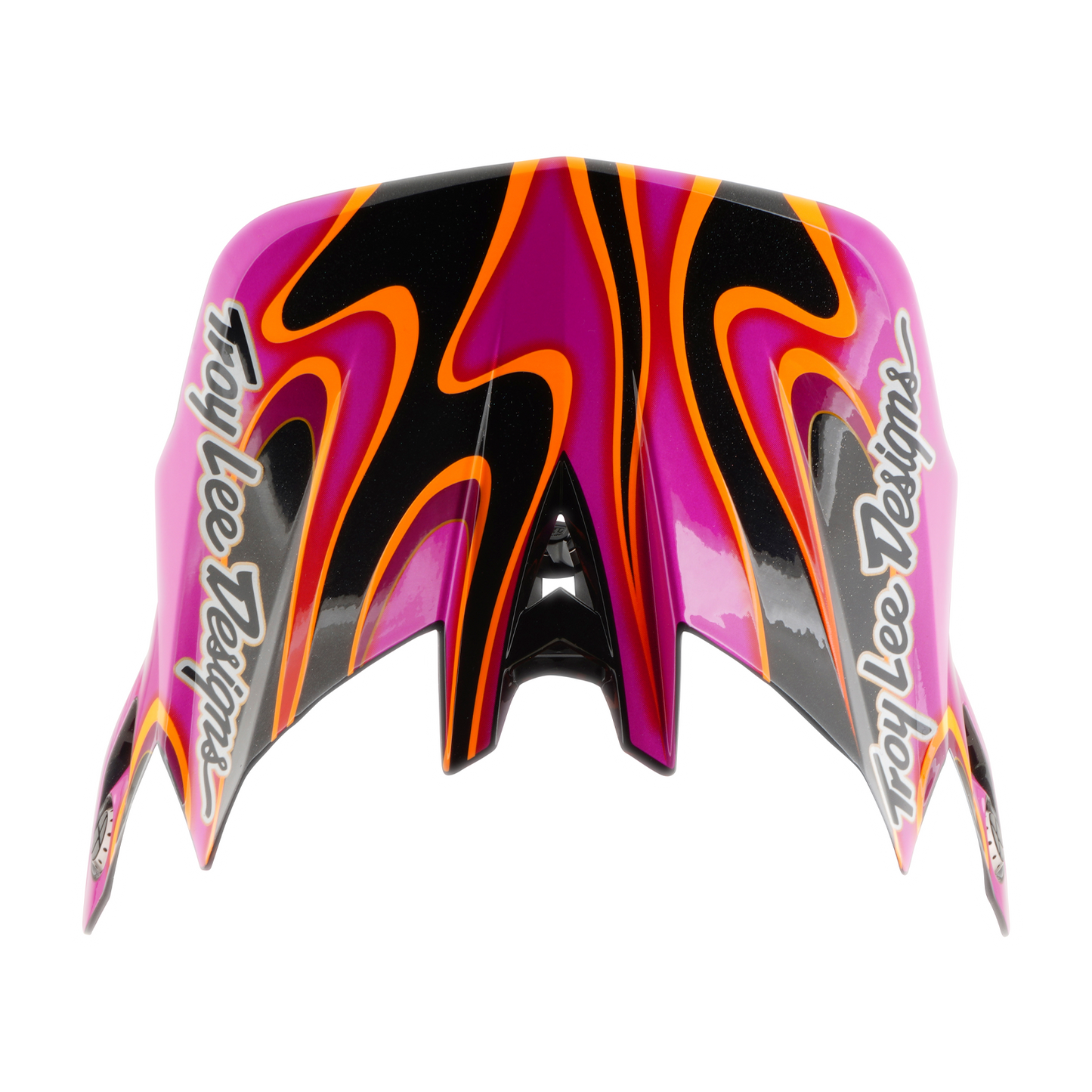 TROY LEE DESIGNS D4 CARBON MIPS Torched Carbon/Magenta MTB Helmet