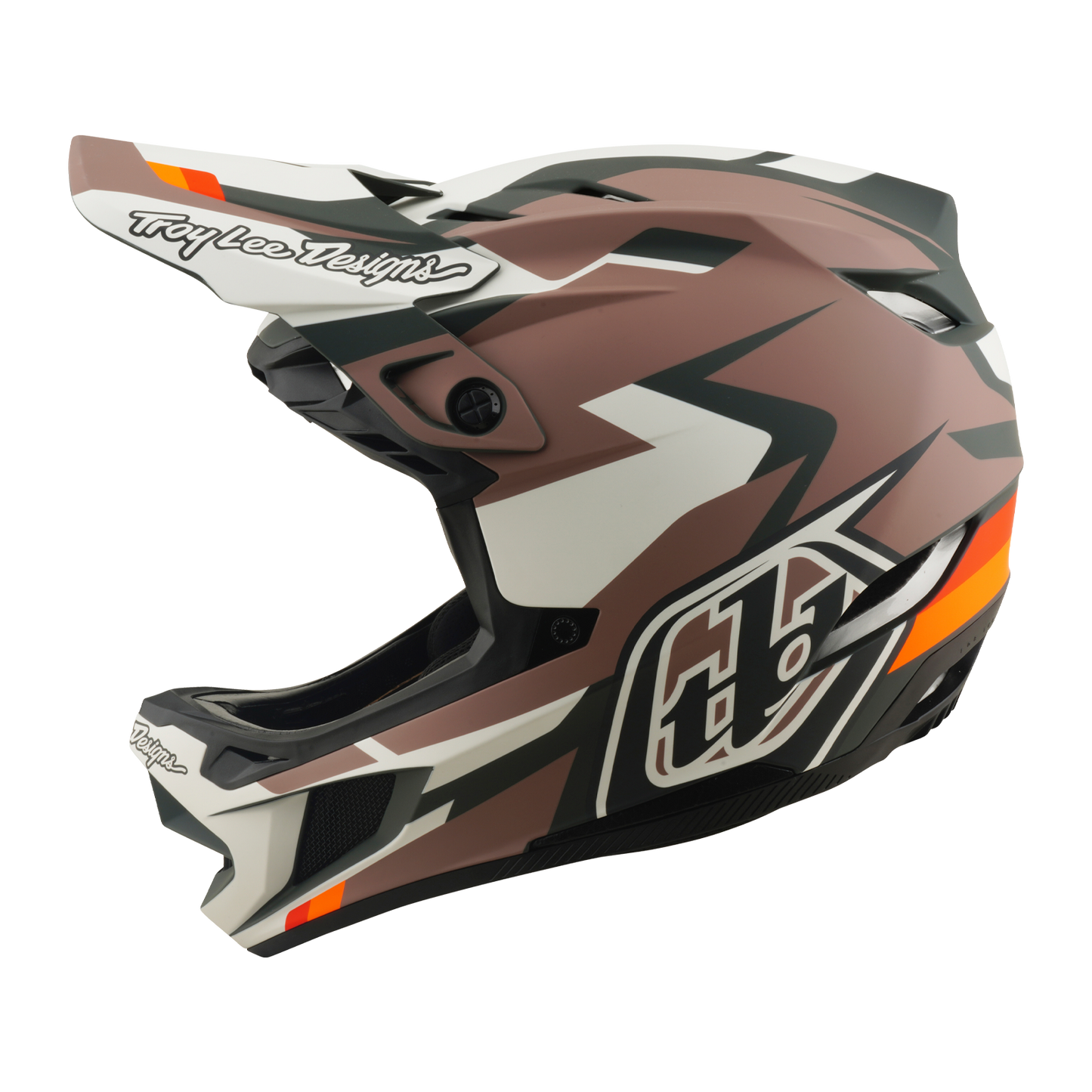TROY LEE DESIGNS D4 POLYACRYLITE MIPS ROAMER Clay MTB Helmet