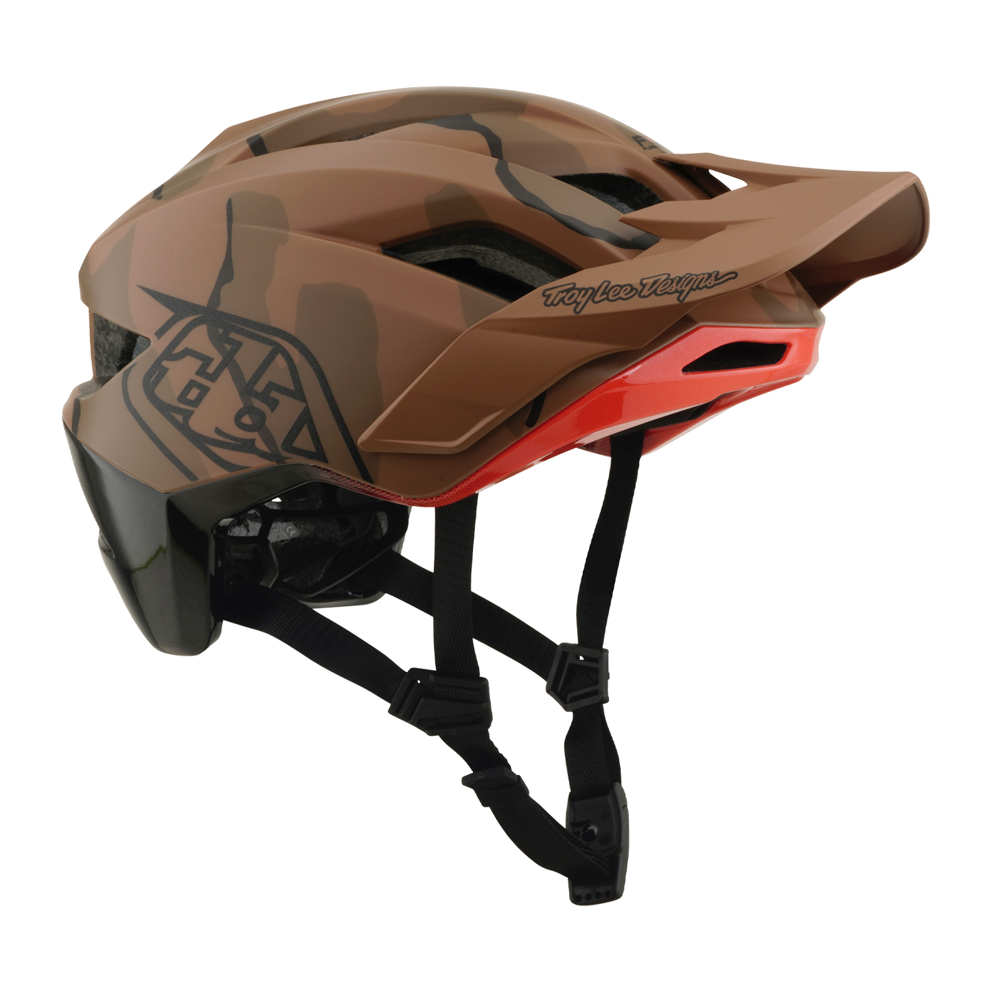 MTB helmet TROY LEE DESIGNS FLOWLINE SE MIPS SIENNA Camo