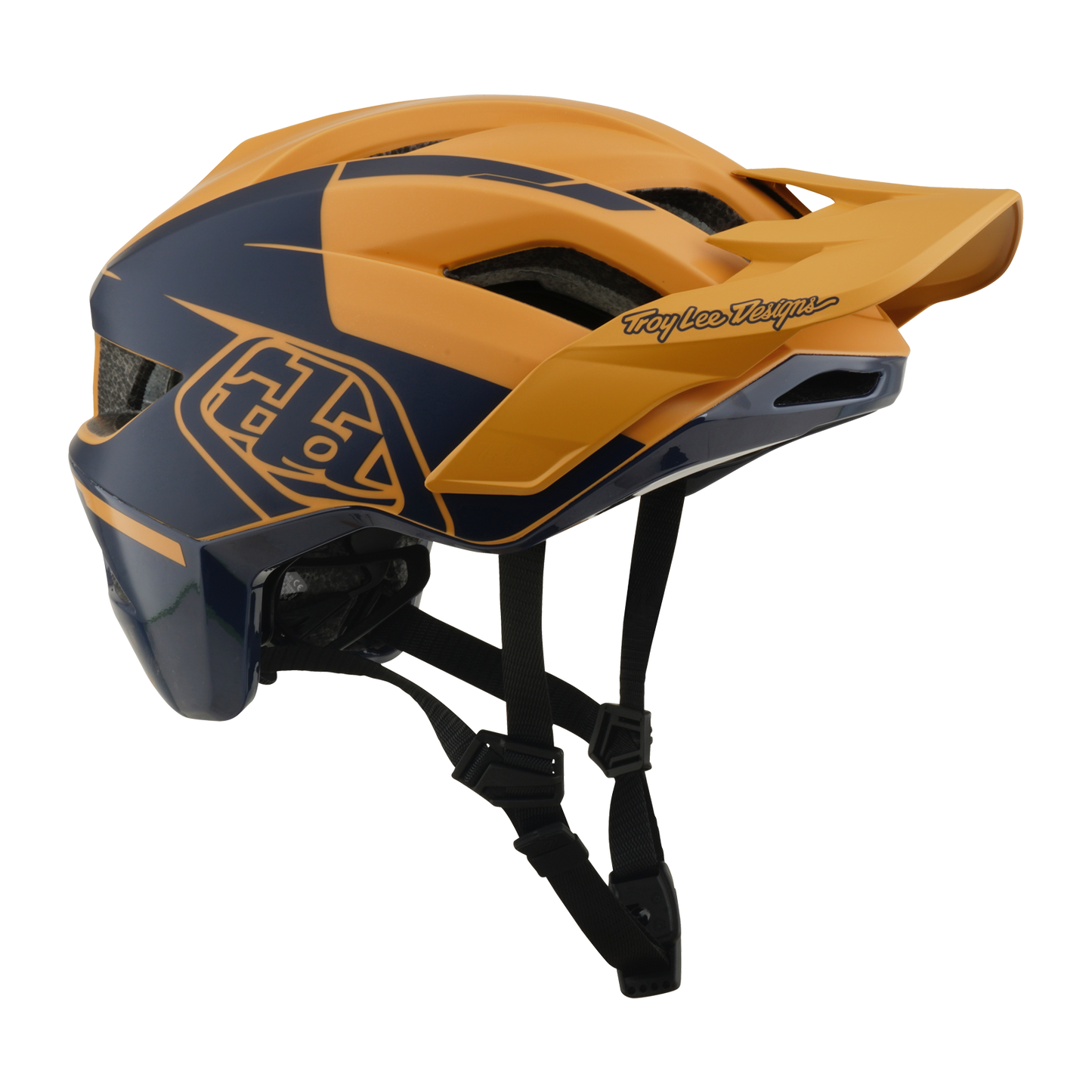 MTB Helmet TROY LEE DESIGNS FLOWLINE SE MIPS HYDRO Mustard/Black