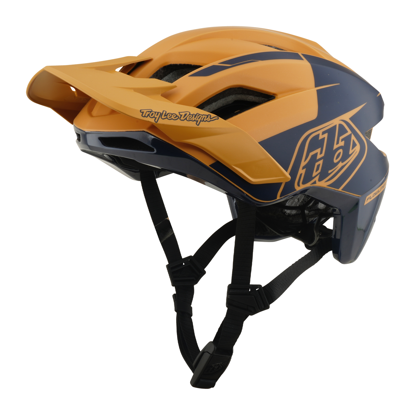 MTB Helmet TROY LEE DESIGNS FLOWLINE SE MIPS HYDRO Mustard/Black