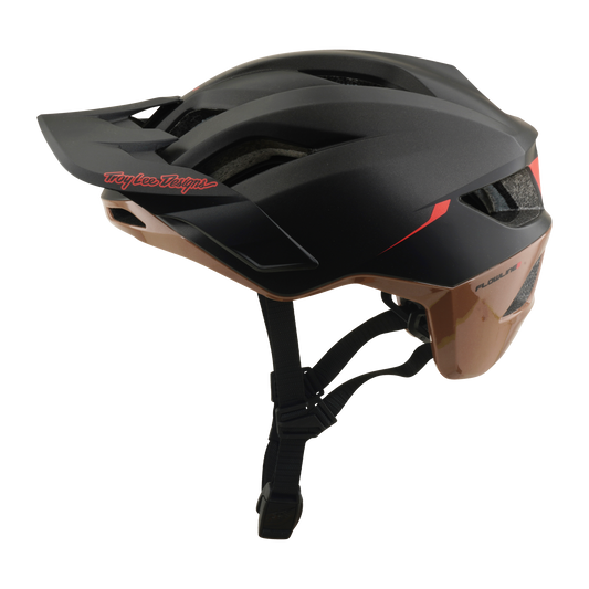 MTB helmet TROY LEE DESIGNS FLOWLINE SE MIPS STACKS Black/Brown