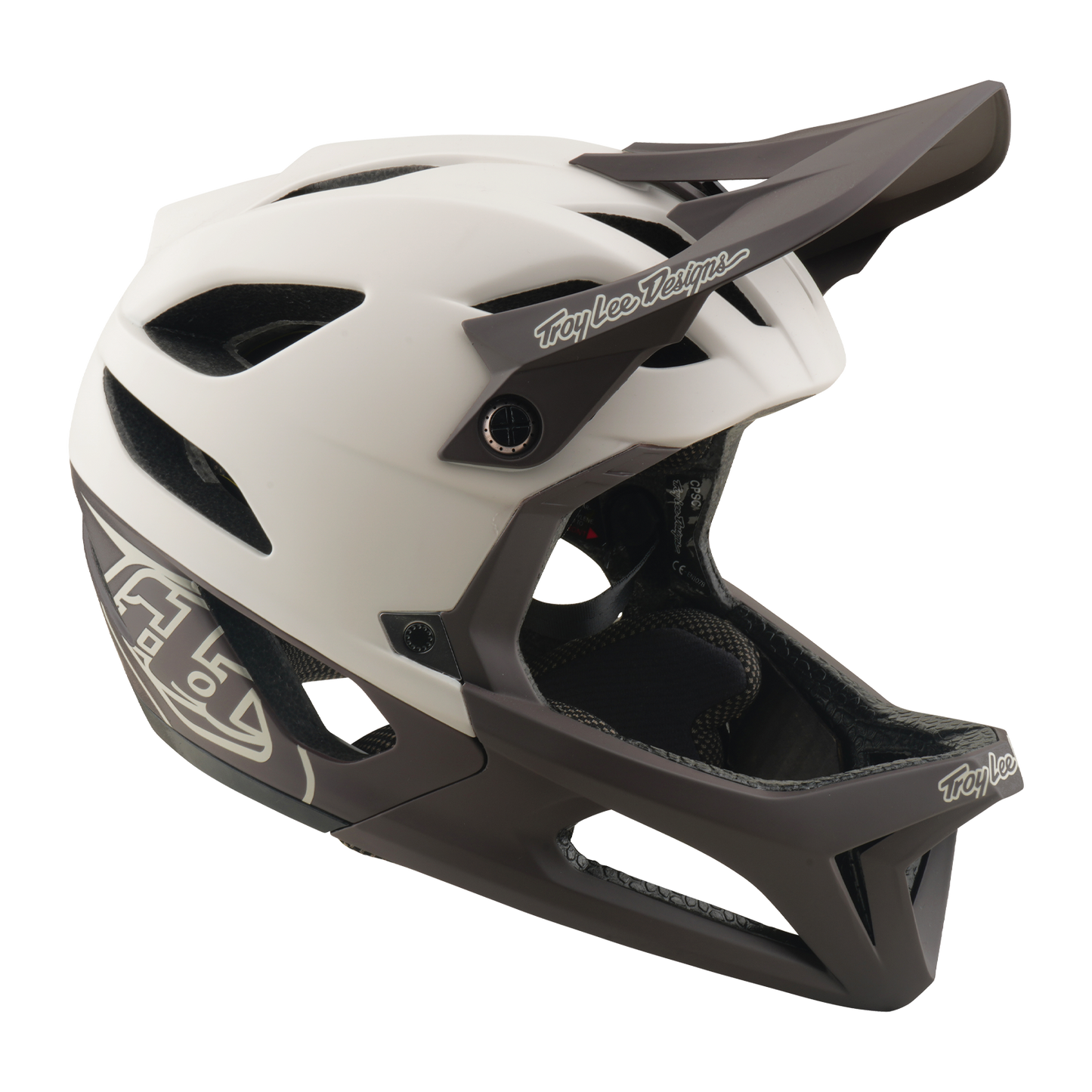 MTB helmet TROY LEE DESIGNS STAGE MIPS DRONE PUMICE White