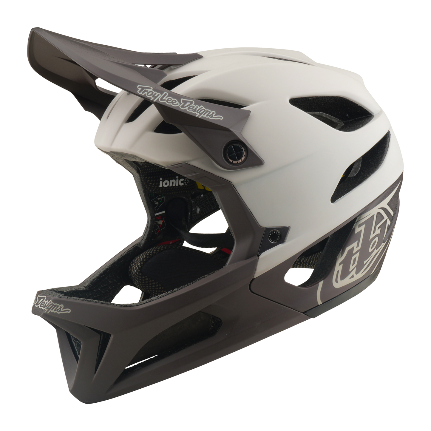 MTB helmet TROY LEE DESIGNS STAGE MIPS DRONE PUMICE White