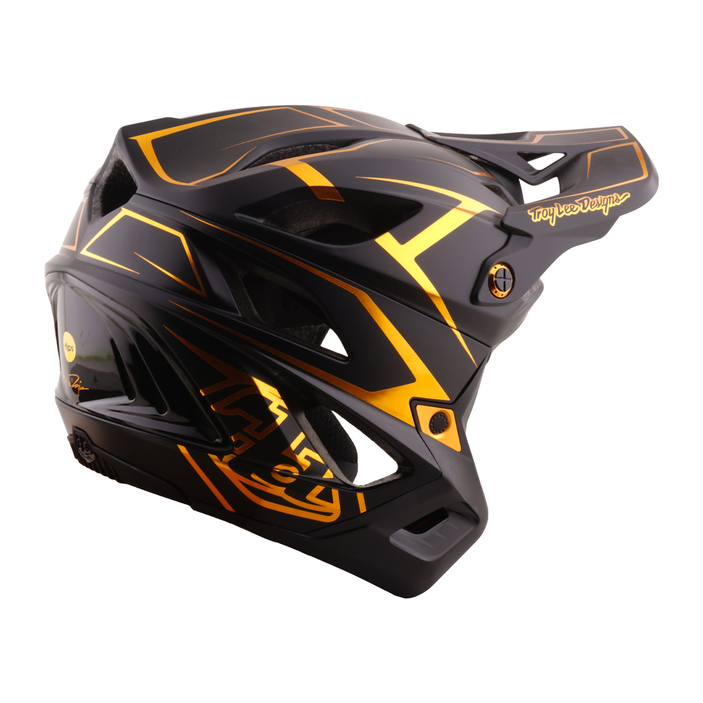 MTB helmet TROY LEE DESIGNS STAGE STUNT PINSTRIPE Black