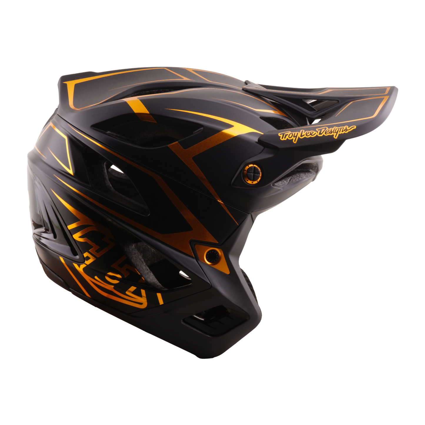 MTB helmet TROY LEE DESIGNS STAGE STUNT PINSTRIPE Black