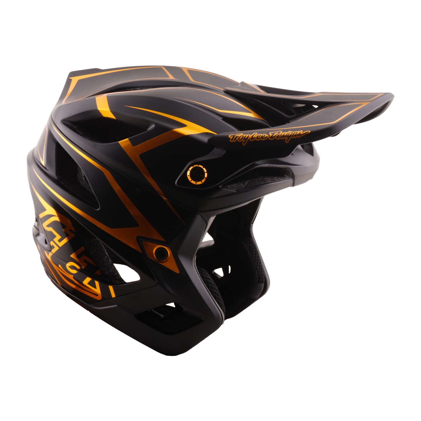 MTB helmet TROY LEE DESIGNS STAGE STUNT PINSTRIPE Black