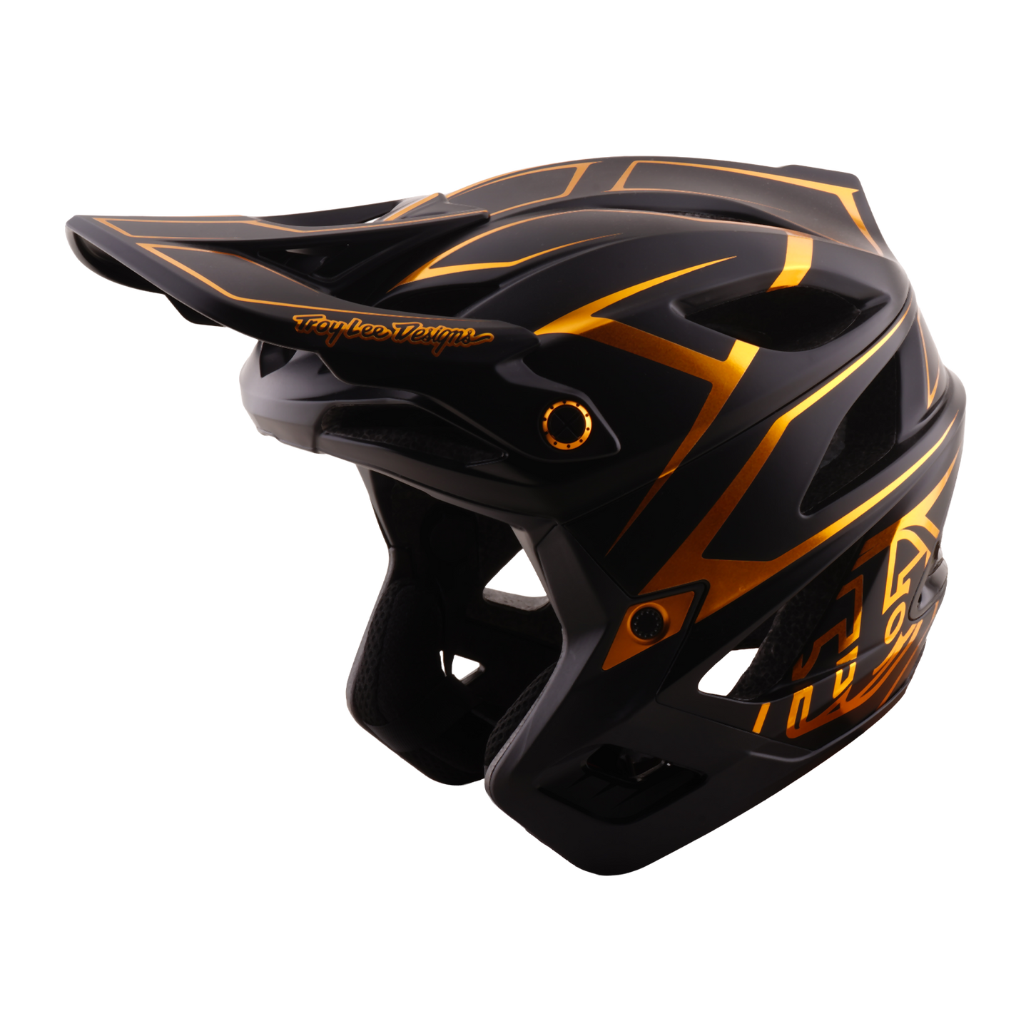 MTB helmet TROY LEE DESIGNS STAGE STUNT PINSTRIPE Black