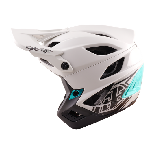 MTB helmet TROY LEE DESIGNS STAGE STUNT DRONE PUMICE Grey/Green