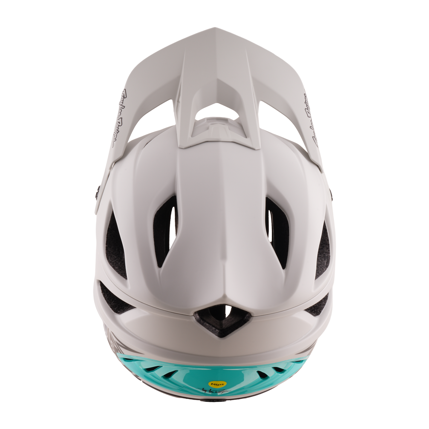 MTB helmet TROY LEE DESIGNS STAGE STUNT DRONE PUMICE Grey/Green
