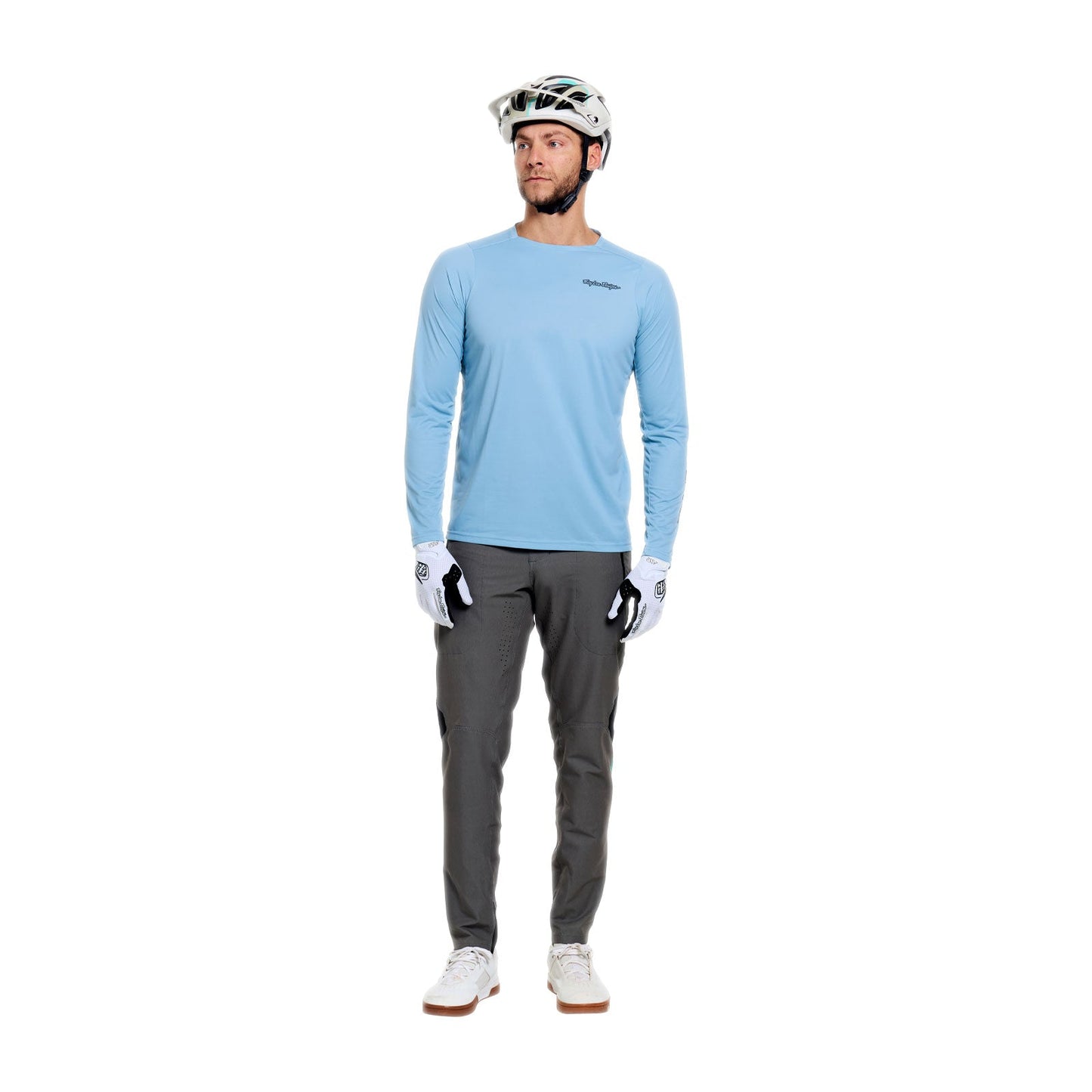 TROY LEE DESIGNS SKYLINE PRO MONO Long Sleeve Jersey Blue