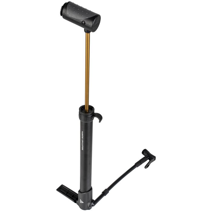 TOPEAK MOUNTAIN MORPH Compact Foot Pump Black