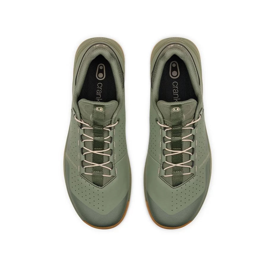 CRANKBROTHERS STAMP TRAIL SPEED LACE MTB shoes Green/Sand/Gum